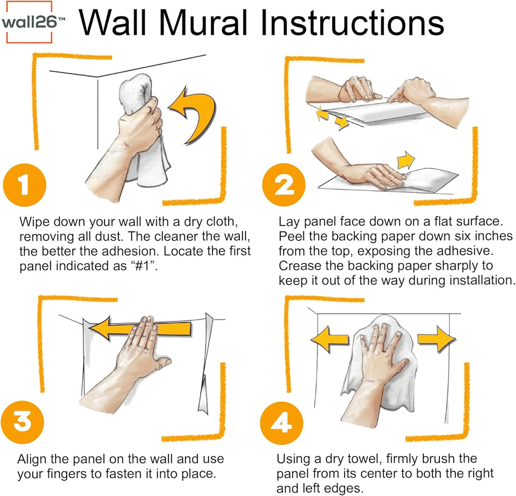 wall26 Removable Wall Sticker/Wall Mural African Field Safari Wild Zebras Animals Nature Photography Realism Decorative Landscape Relax/Calm Rustic Scenery for Living Room, Bedroom, Office - 66"x96"